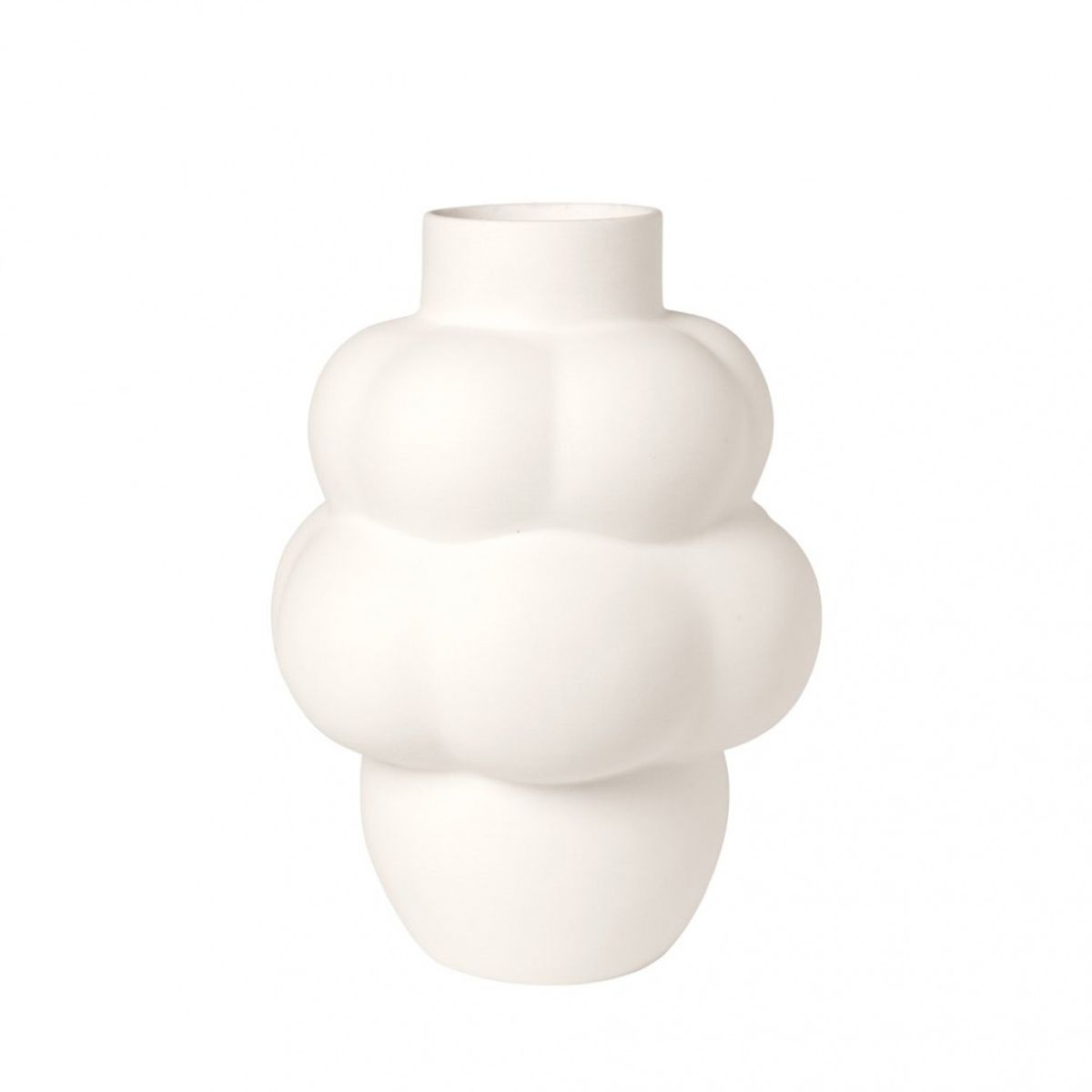 Balloon Vase 04 Raw White - Louise Roe