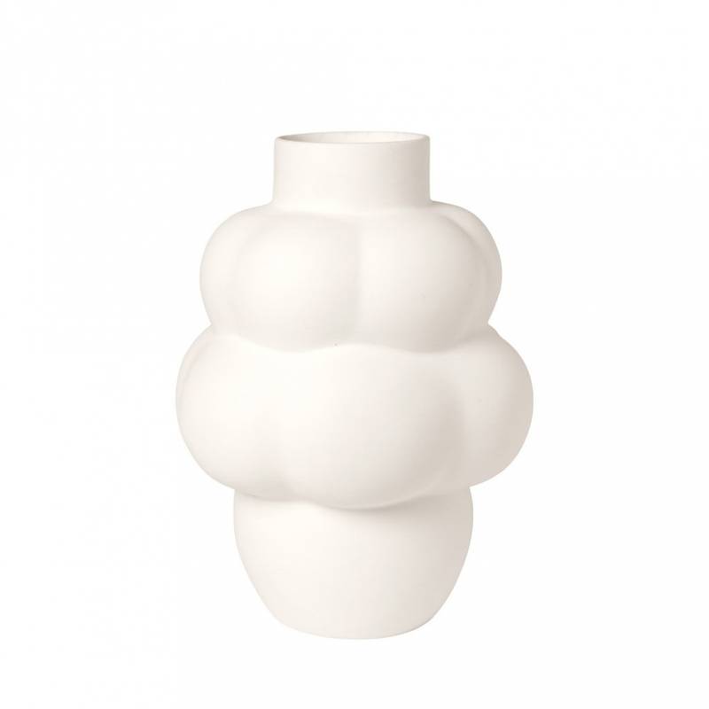 Balloon Vase 04 Raw White - Louise Roe
