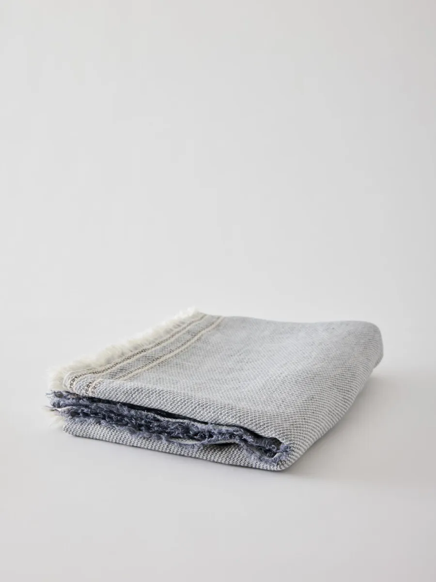 Leonie pledd - Blå -  Tell me more