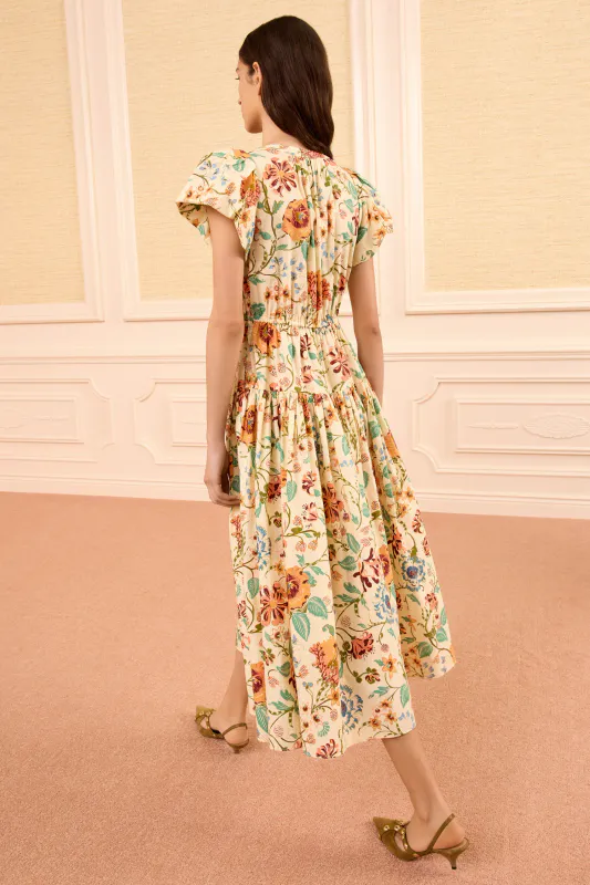 Marin Cotton Midi Dress - Ulla Johnson