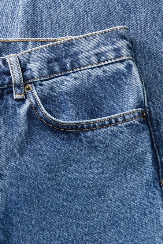 Sharon straight jeans - Slouchy Blue  - Skall Studio