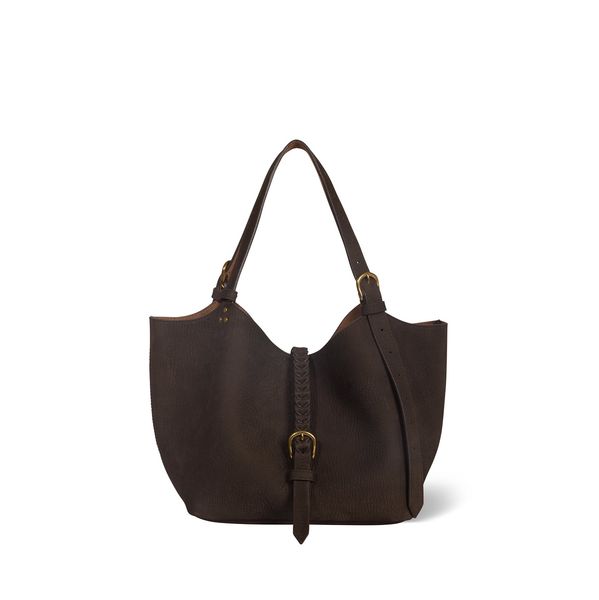 Hovedbilde Joseph S Imprimé Croco Moka Taurillon - Jerome ...