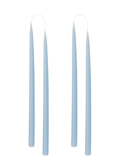 Hovedbilde Hand Dipped Candle 20 cm Pastel Blue 2-Pakning - ...