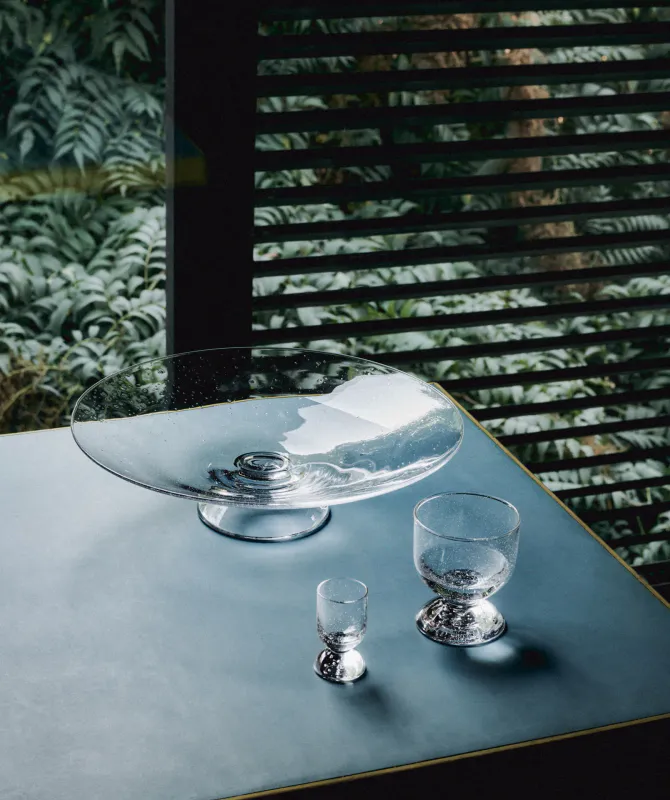 Bubble Glass Water Low- Louise Roe