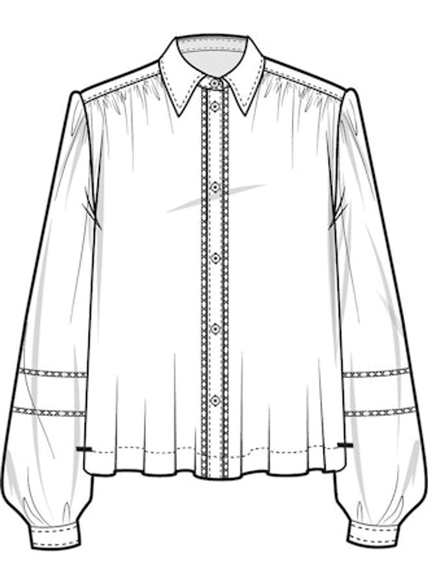  white Renata Shirt  - Xirena