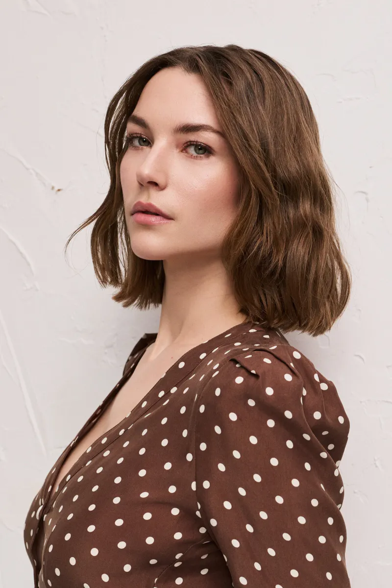 NIMA DOTS - BROWN POLKA DOTS - PIA TJELTA 