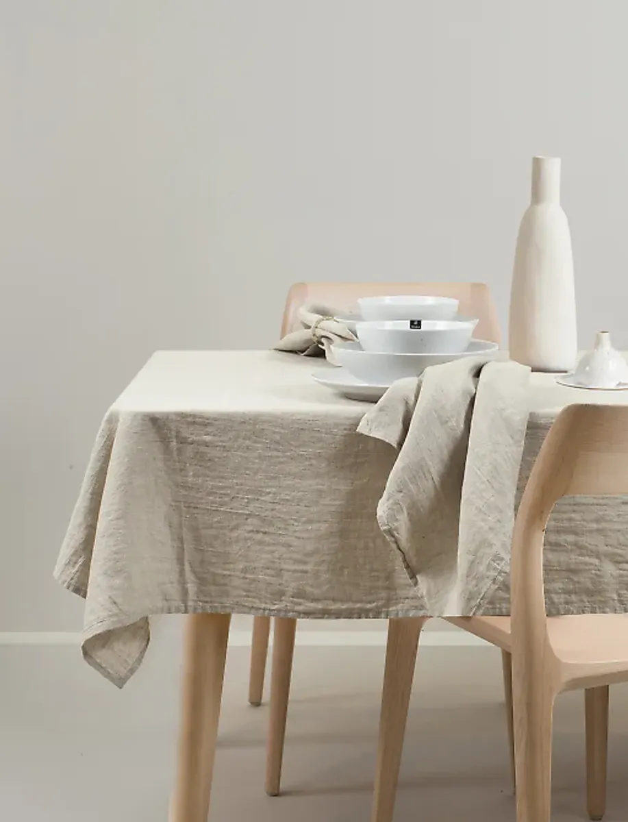 Sunshine Bordduk 145x330 Oatmeal  - Himla