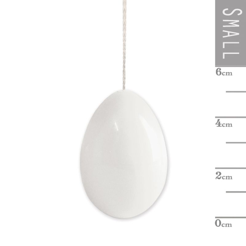 Porcelain Egg Plain - East Of India