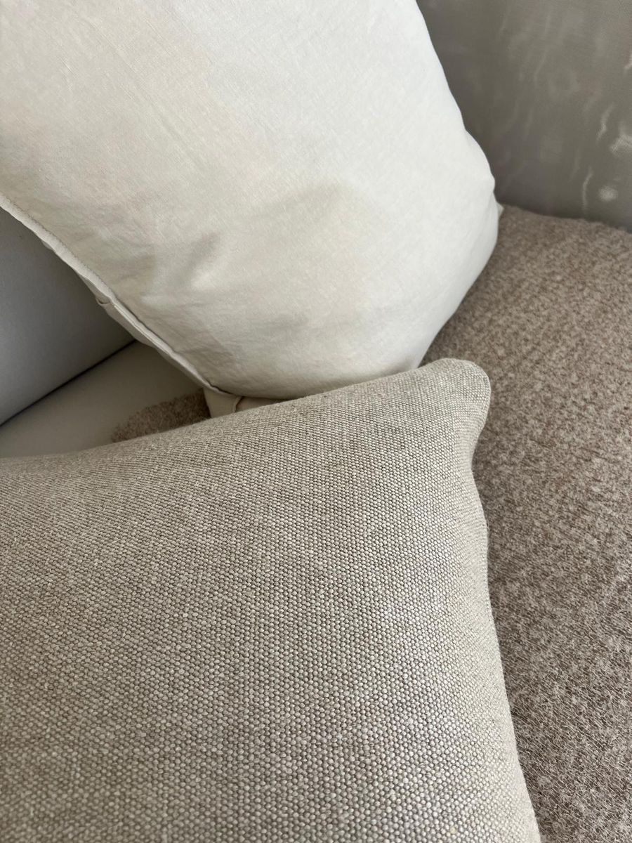 Pute Massai 50x50 lin - Flax - Home spirit
