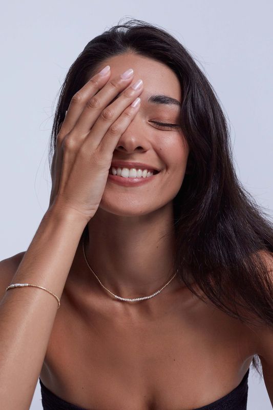 Slim Pearly Necklace - Anni Lu