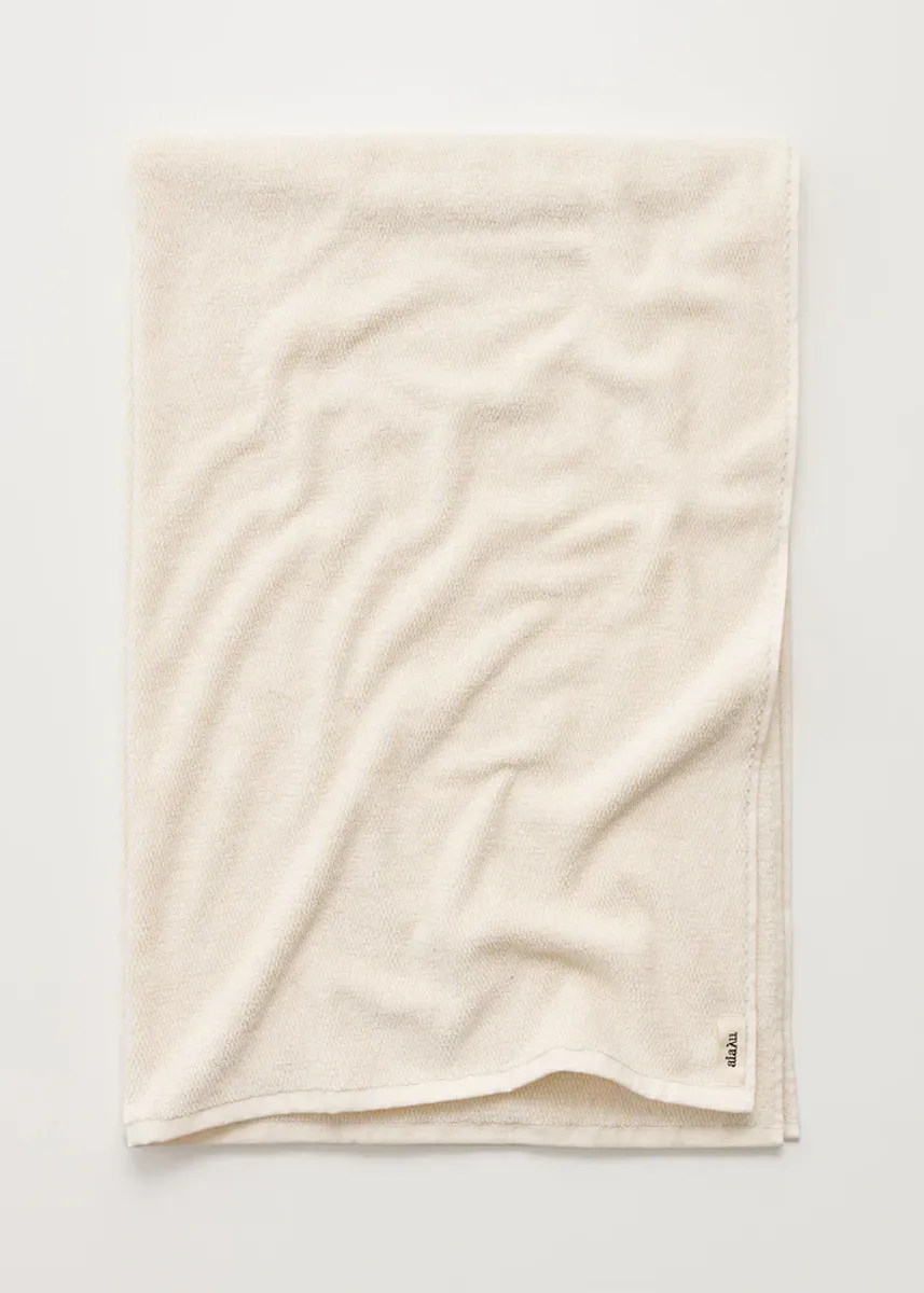 Cotton towel - 70x140 - Pure ecru - Aiayu