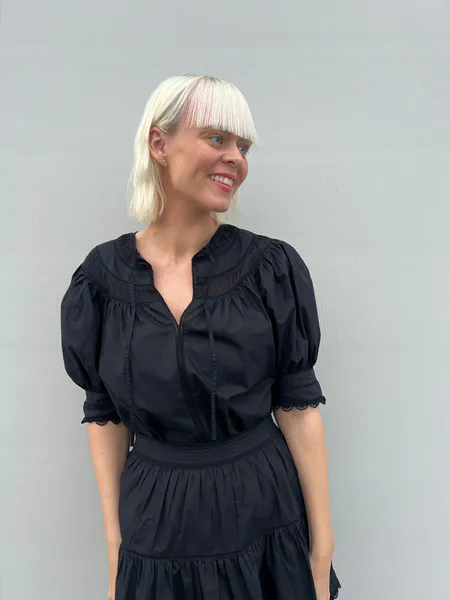 Hovedbilde Dyland Topp - Sort - Ulla Johnson